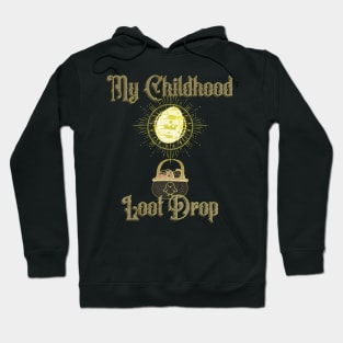 My Childhood Loot Drop Golden Easter Egg Design Hoodie